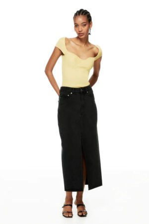Rib-knit Top for Women